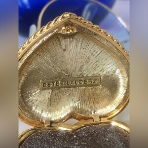 Estee Lauder Gold Heart-Shaped Compact